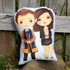 Gilmore Girls Rory and Logan Pillow Pal. New.